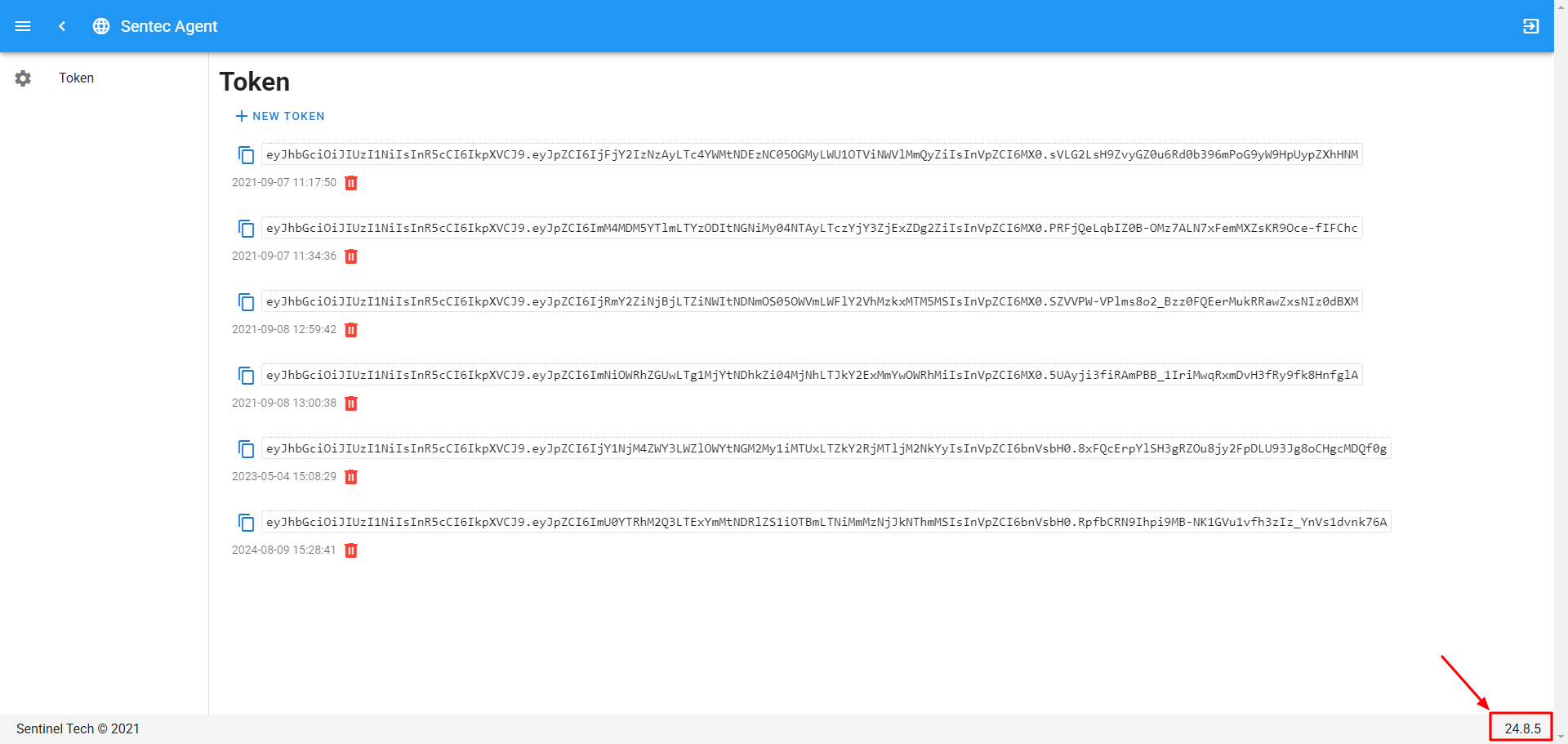 Agent-TokenLists