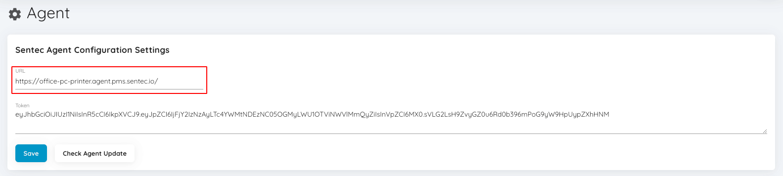 Agent-URL