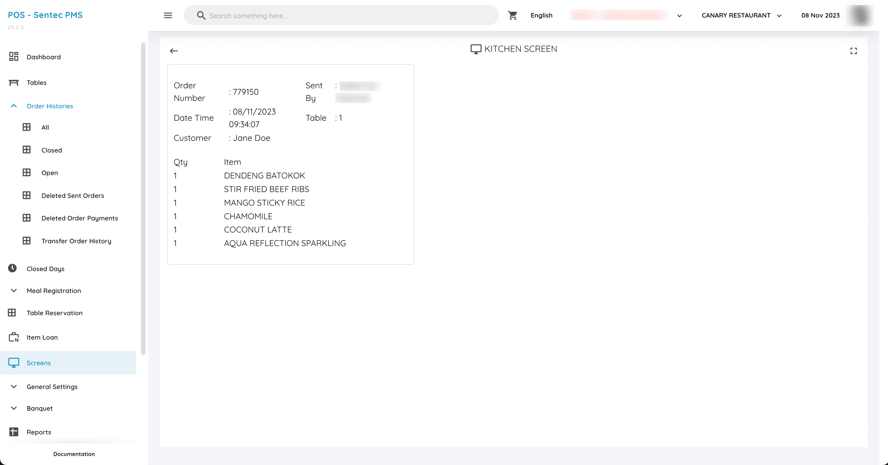 POS-Screen